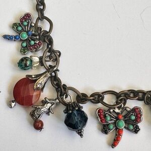 Ohipop charmed vintage necklace